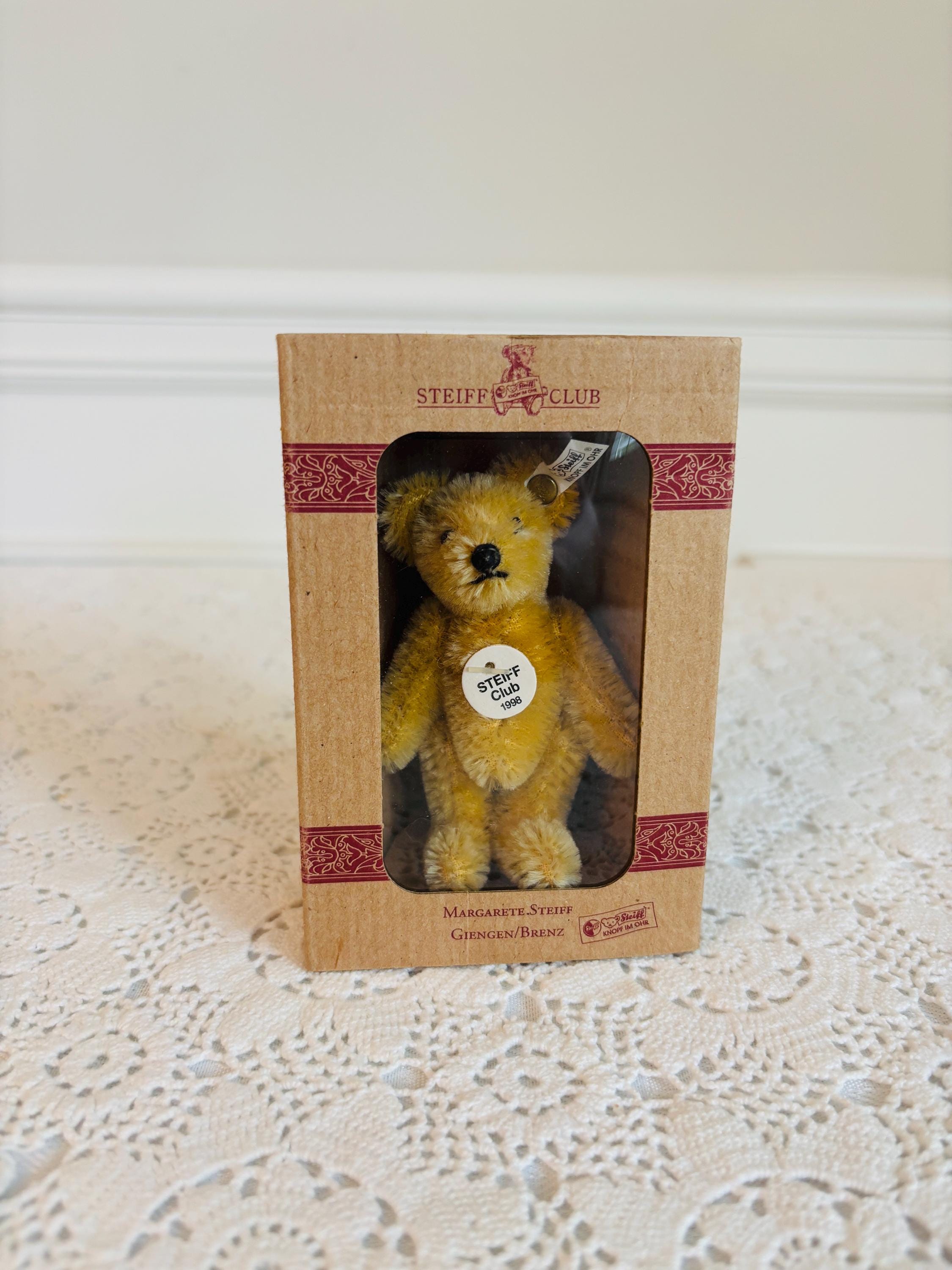 Steiff Teddy Baby Replica - Etsy