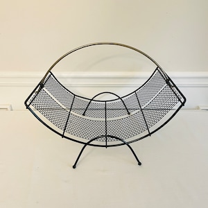 Mid Century Modern Magazine Rack, MCM home