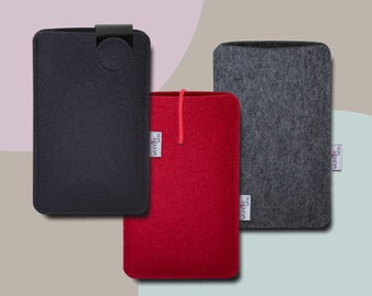 Handyhülle, Handyetui aus Wollfilz , Maßanfertigung