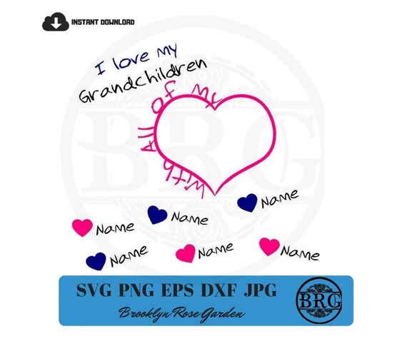 Free Free 188 I Love My Grandkids Svg SVG PNG EPS DXF File