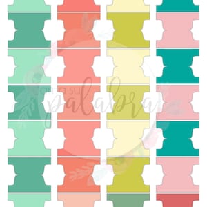 Blank Bible Tabs, Bible Book tabs