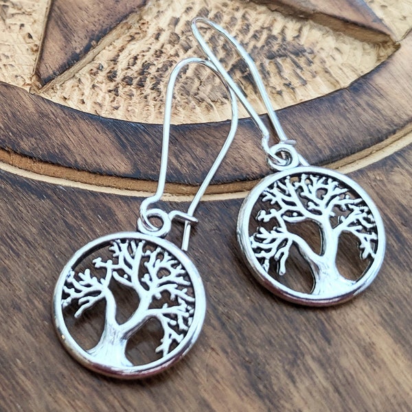 Tree of Life Earrings, Tree Earrings, Tree of Life Jewellery, Yggdrasil Jewelry, Celtic Jewelry, Celtic Gift, Norse, Asatru, Gift for her