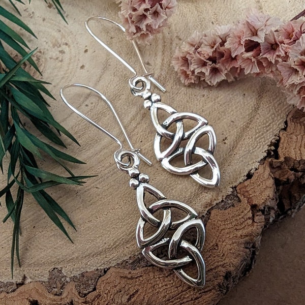 Celtic Knot Serch Bythol Earrings - Love Knot Jewellery