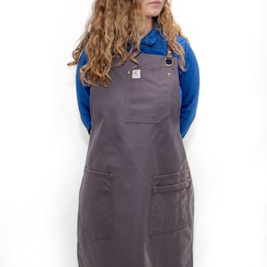 Aprons/2 DAY FREE SHIPPING/Valentine's day Gift for Chefs, Artists, Butcher/Restaurant apron/Washed canvas aprons/Wholesale aprons image 4