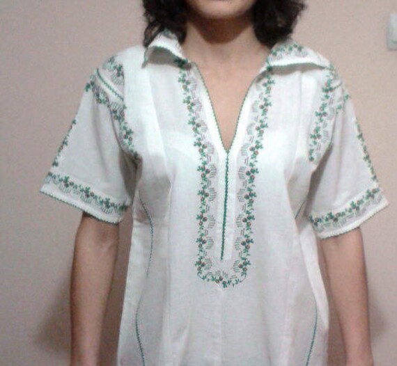 Genuine Woman Blouse Exquisite Handmade Embroidery