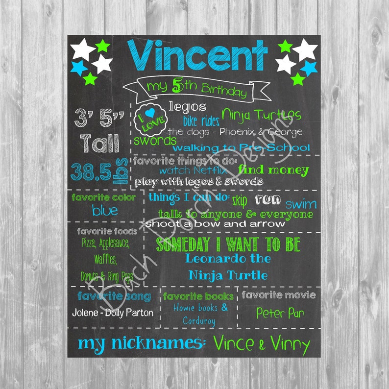 Boy Third Fourth Fifth Sixth Seventh Eighth Ninth Tenth - Etsy