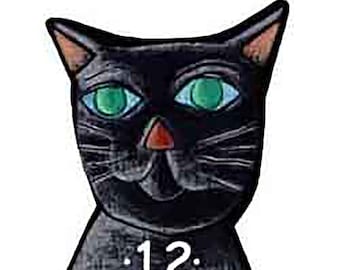 Cat clocks in different colors with swinging tails
