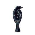Crow clock with tail that swings!