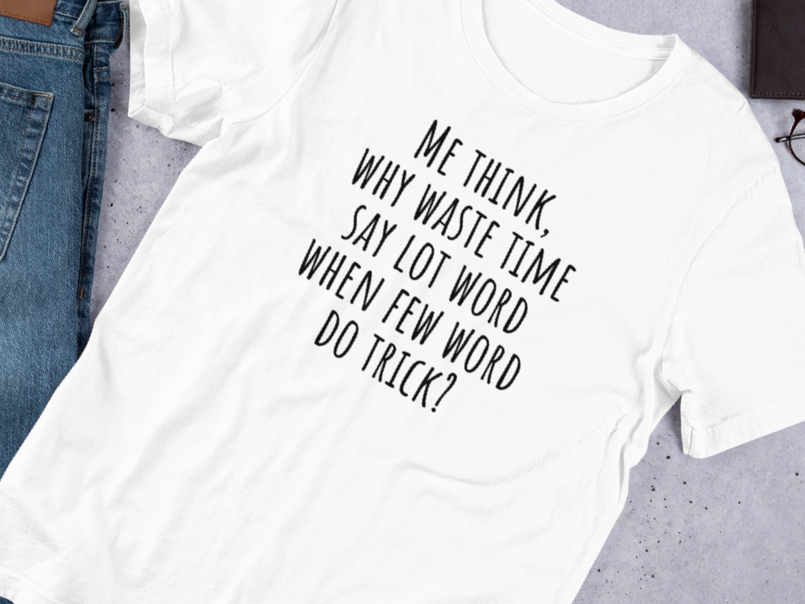 Kevin Malone Office Quote T Shirt Why Waste Time Say Lot Word - Etsy