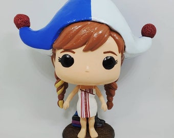 Frozen the Musical - Anna (Denver Hygge Costume) - Custom Funko Pop