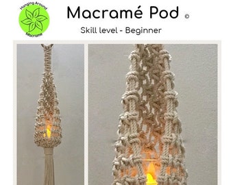 Macrame Pod Instructions