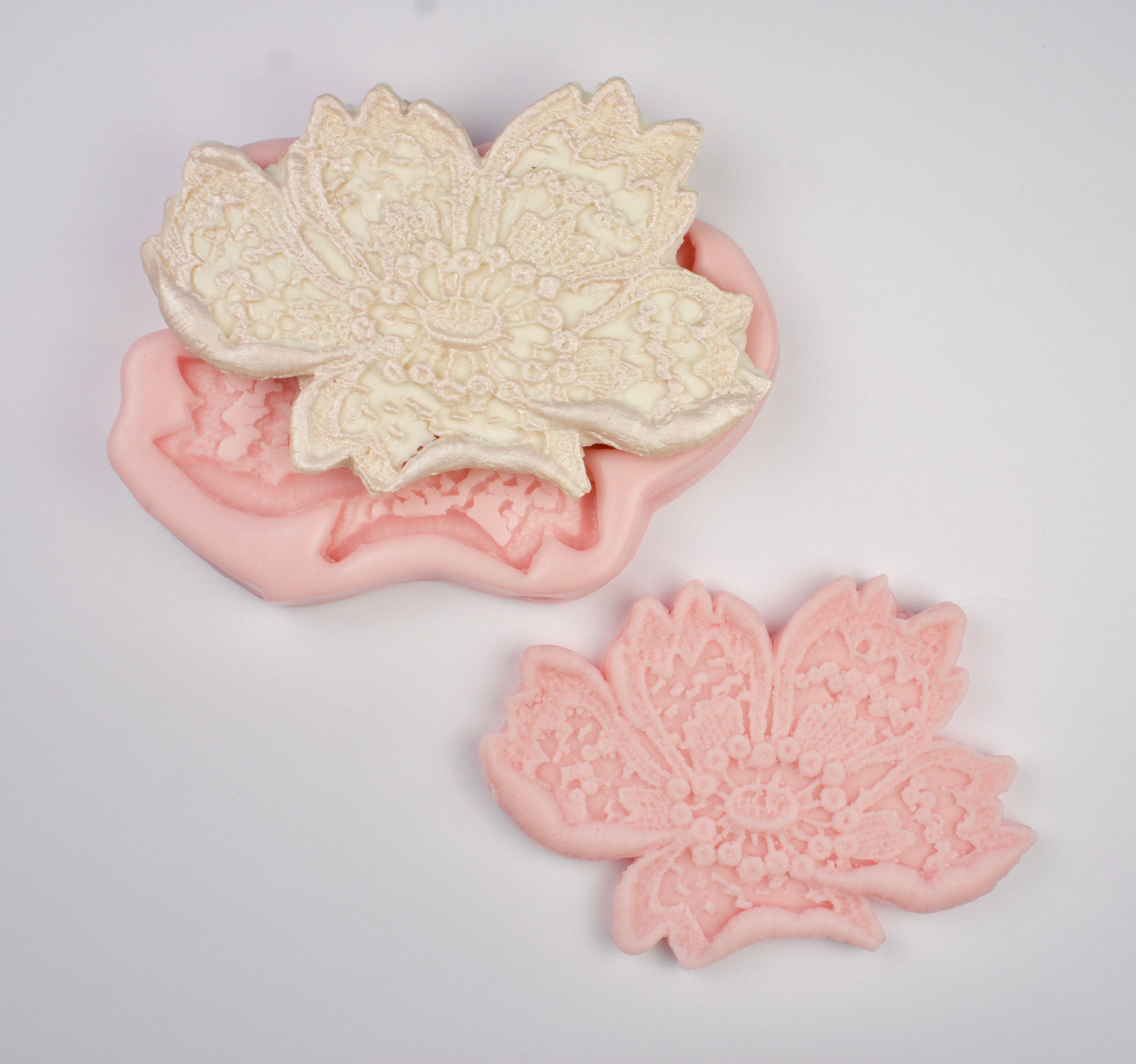 Paisley Lace Candy Silicone Mold Foliage and Ferns for Fondant Cake Border Cookie Cupcake Topper Decoration Soap Wax Craft Epoxy Resin Casting 