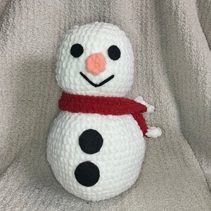 Amigurumi Snowman Plush