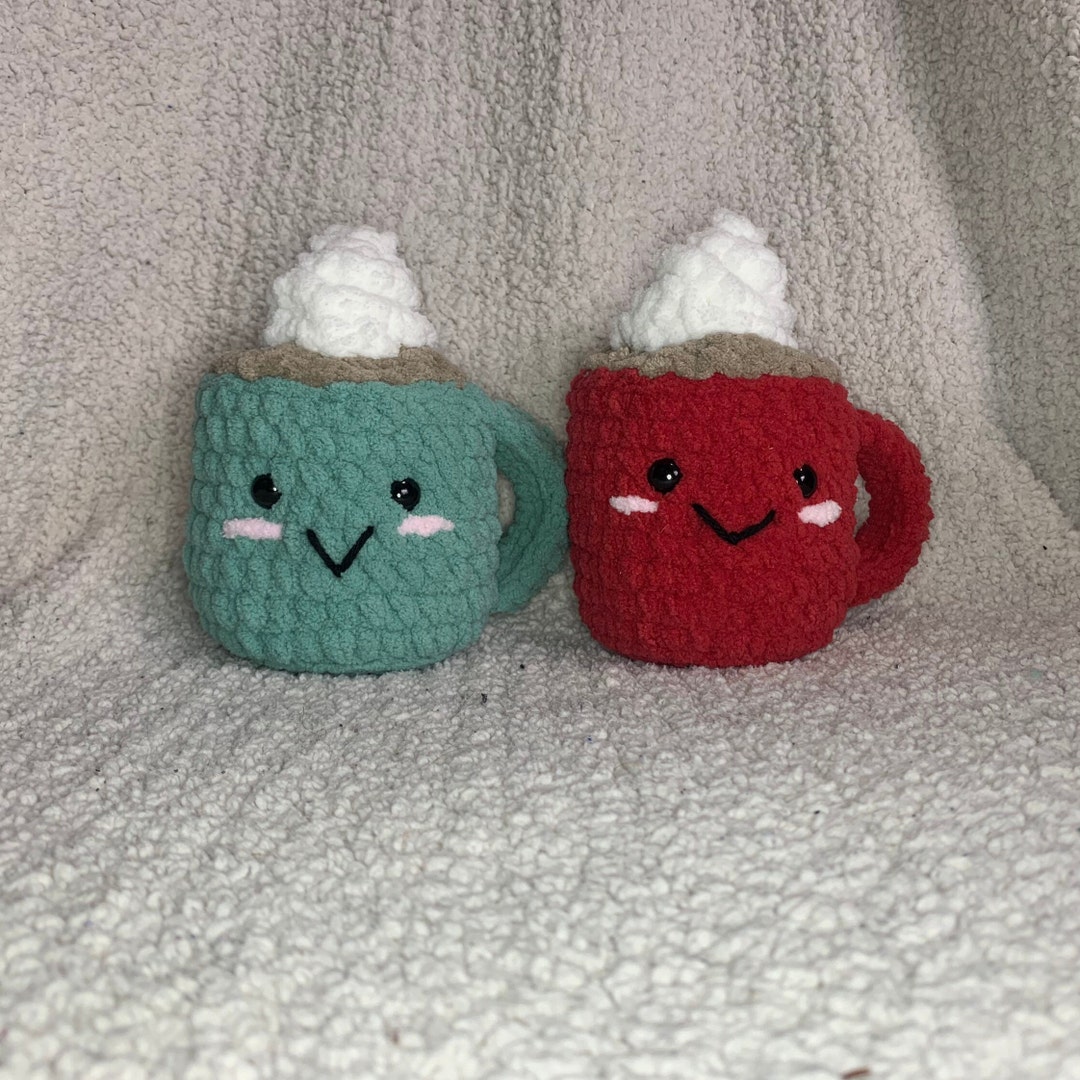 Amigurumi Hot Chocolate Plush Etsy