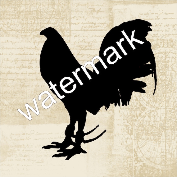 Download Rooster Svg Dxf Jpeg Silhouette Cameo Cricut Tag Svg Chicken Etsy