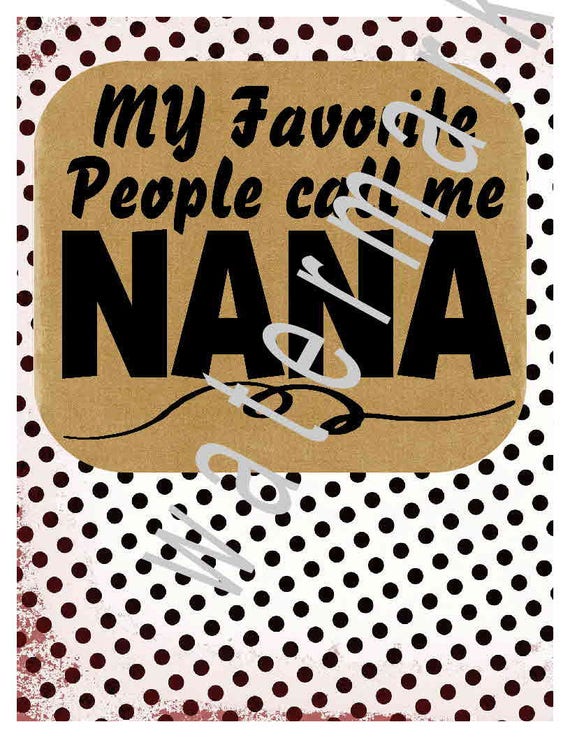 Download Items similar to Nana svg - Nana shirts- silhouette cameo ...