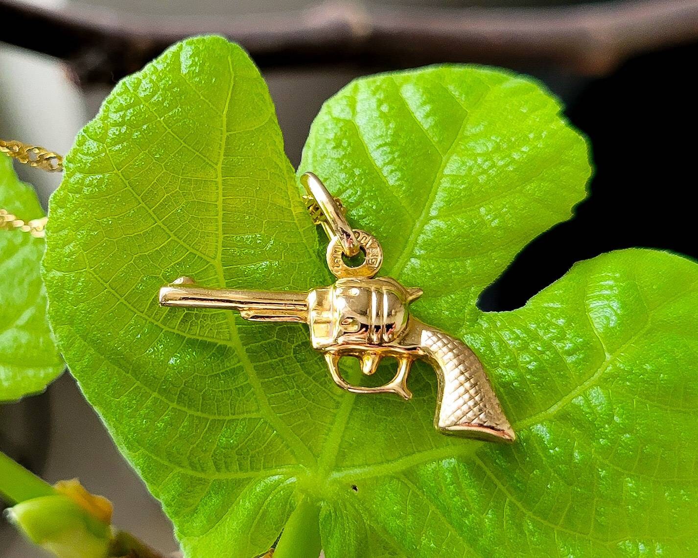 14k Gold Golf Charm - Etsy
