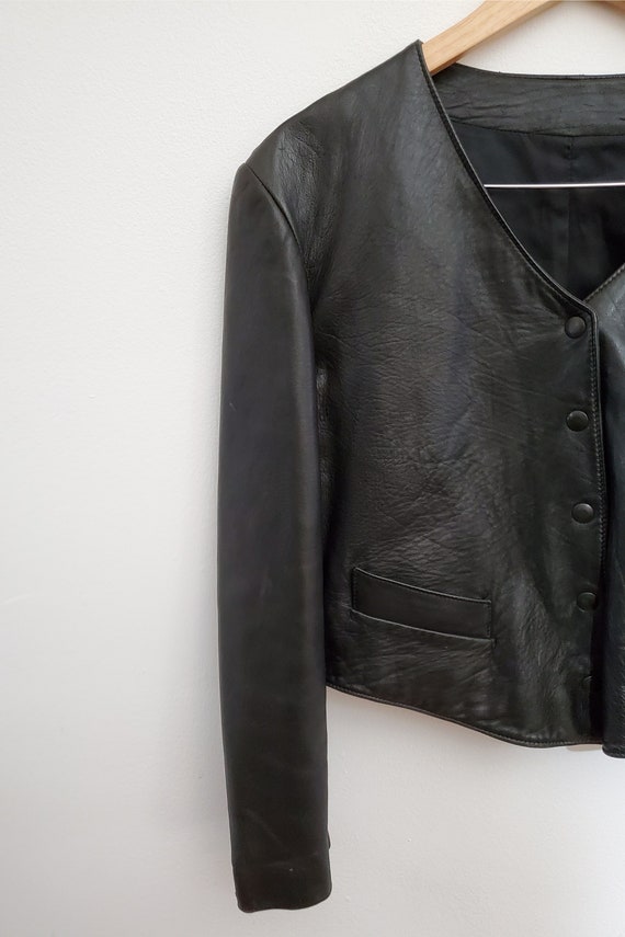 roots leather jacket