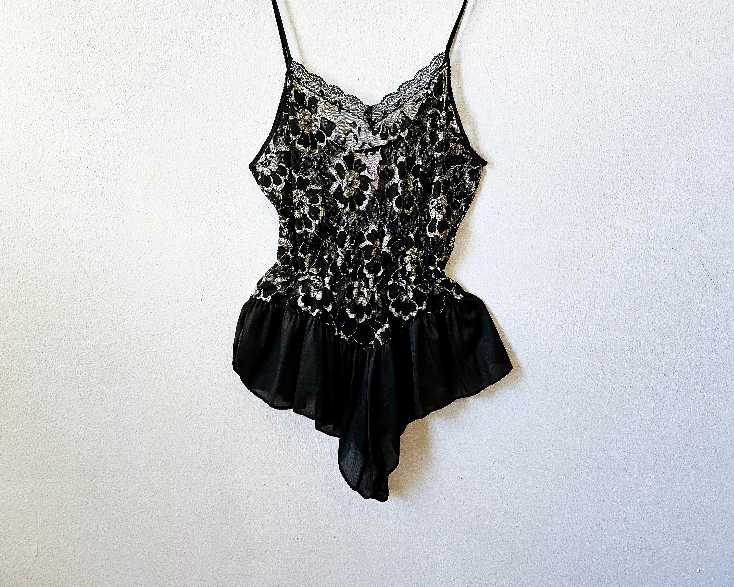 Vintage Undercover Wear High Cut Lace Teddy Bodysuit | Size M - Etsy