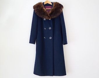 Vintage Baby Llama Wool Long Coat – Piacenza | Italian Fabric