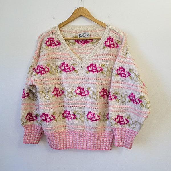 Vintage Susie Lee Knit Sweater | Size M/L