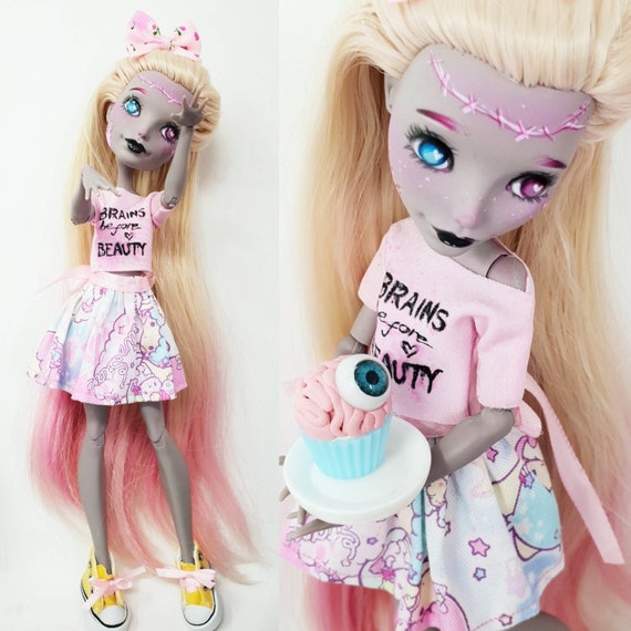 Peyton Ooak Monster High Doll Repeindre