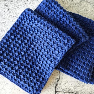 MUSTER - häkeln: Selbst Perlmuster-Schal - SUPER EINFACH