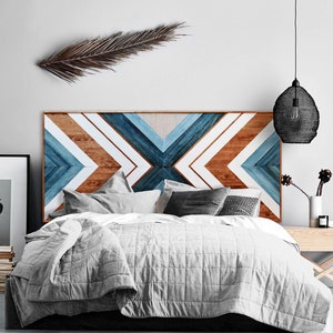 Wooden Headboard | Reclaimed Wood Headboard | Aztec Wood Wooden Headboard | Reclaimed Wood Headboard | Aztec Wood