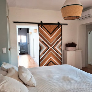 Barn door | Rustic door | Industrial sliding door | Wooden Door | Actec door | Barn style door | Rustic original Door | Étnic Wood Door