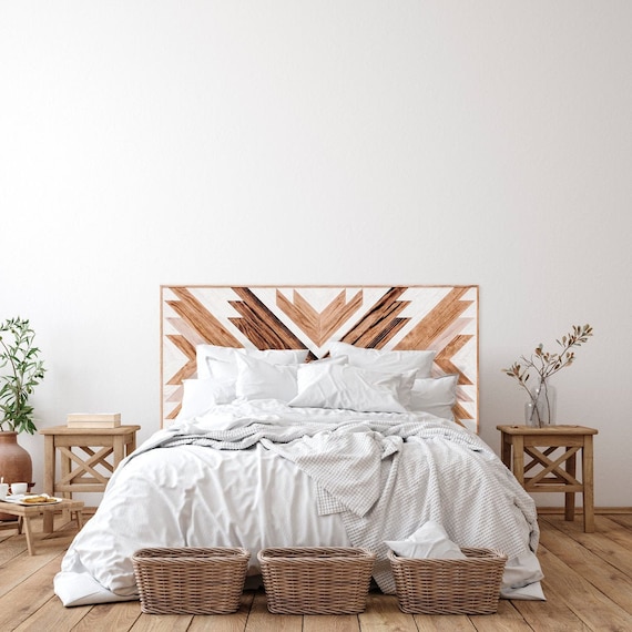 Wooden Headboard | Reclaimed Wood Headboard | Aztec Wood Wooden Headboard | Reclaimed Wood Headboard | Aztec Wood
