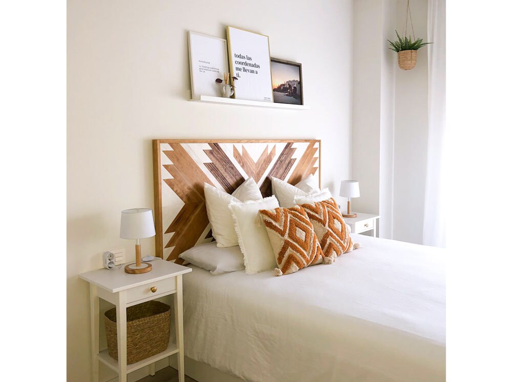 Wooden Headboard | Reclaimed Wood Headboard | Aztec Wood Wooden Headboard | Reclaimed Wood Headboard | Aztec Wood