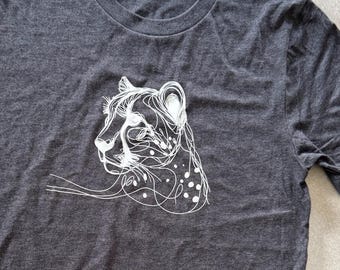 Cheetah T-Shirt: Unisex Short Sleeve, Conservation Support