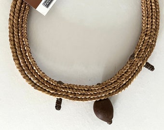 Himba necklace; African jewelry; African artifact