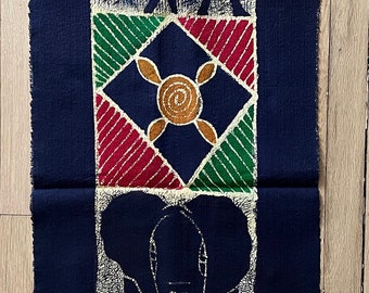Hand painted African table runners