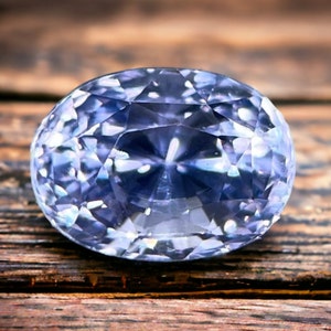 3.97 ct Unheated Cornflower Blue Sapphire • Natural Sapphire Jewelry Custom • Loose Ceylon Sapphire Oval cut Sapphire Ring Sapphire Necklace