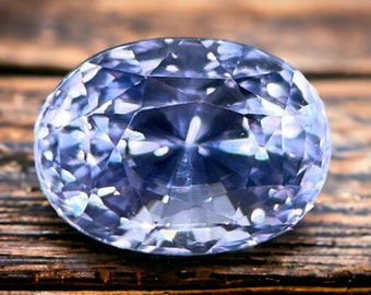 3.97 ct Unheated Cornflower Blue Sapphire • Natural Sapphire Jewelry Custom • Loose Ceylon Sapphire Oval cut Sapphire Ring Sapphire Necklace
