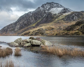 Landscape Photograph, North Wales, Snowdonia, Glyders, Tryfan, Winter, Mountains, Ogwen