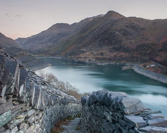 Landscape Photograph, North Wales, Snowdonia, Snowdon, Llanberis, Llyn Peris