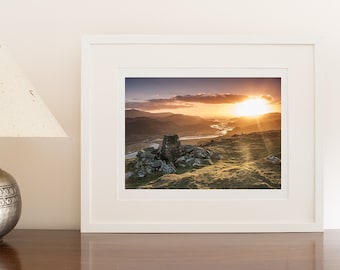 Landscape Photograph, North Wales, Snowdonia, Mawddach Estuary, Sunset