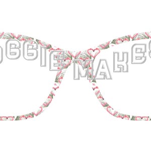 Flamingo Love frame topper for Pair frames