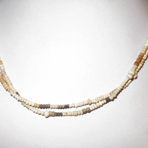 400 A.D Ancient Egypt Coptic Period Terracotta 26 Inch Necklace Bead Set