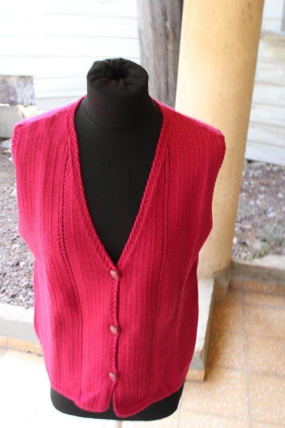 knit vest cardigan