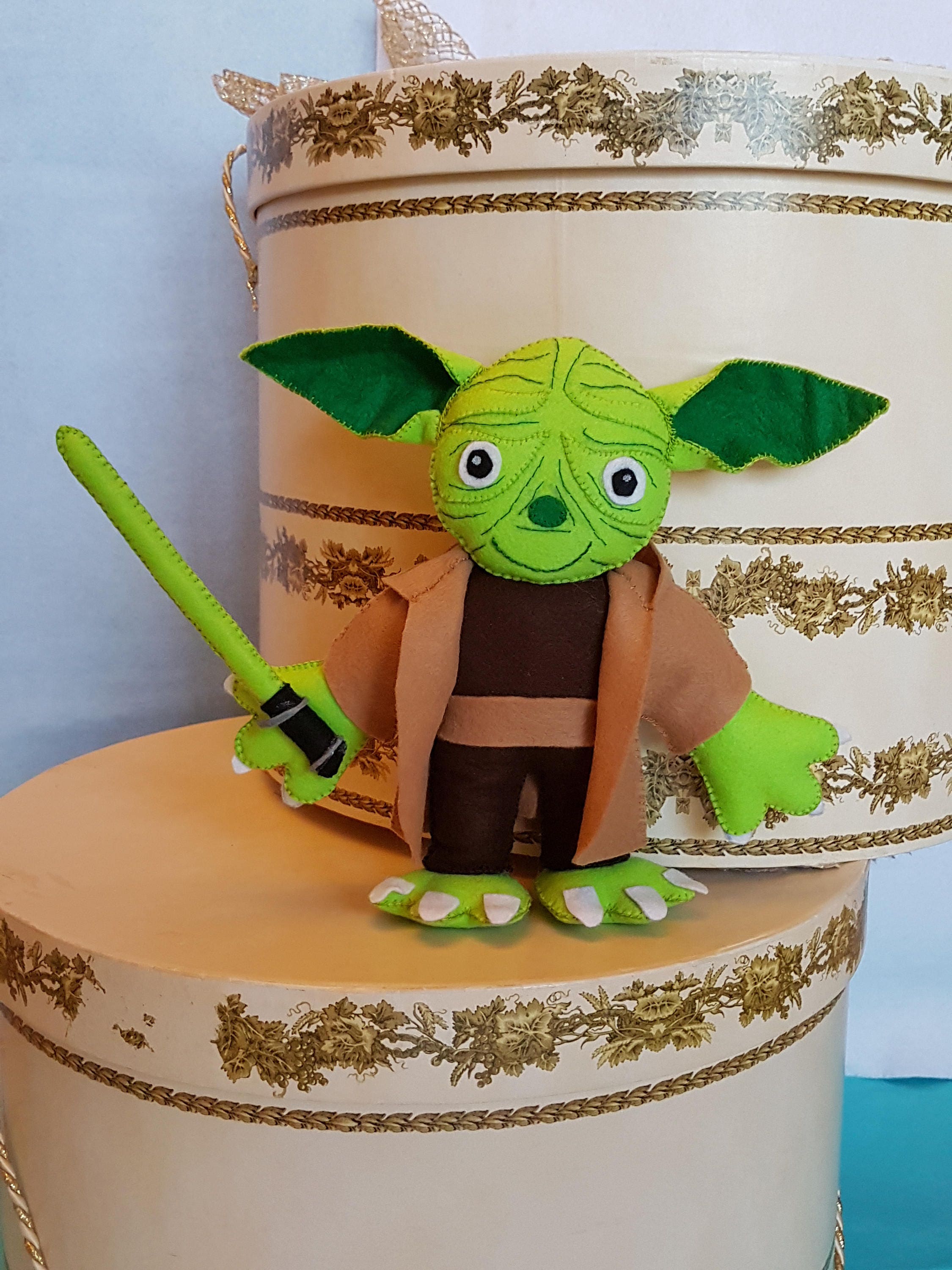 Yoda felt Yoda star wars star wars gift star wars gift Etsy