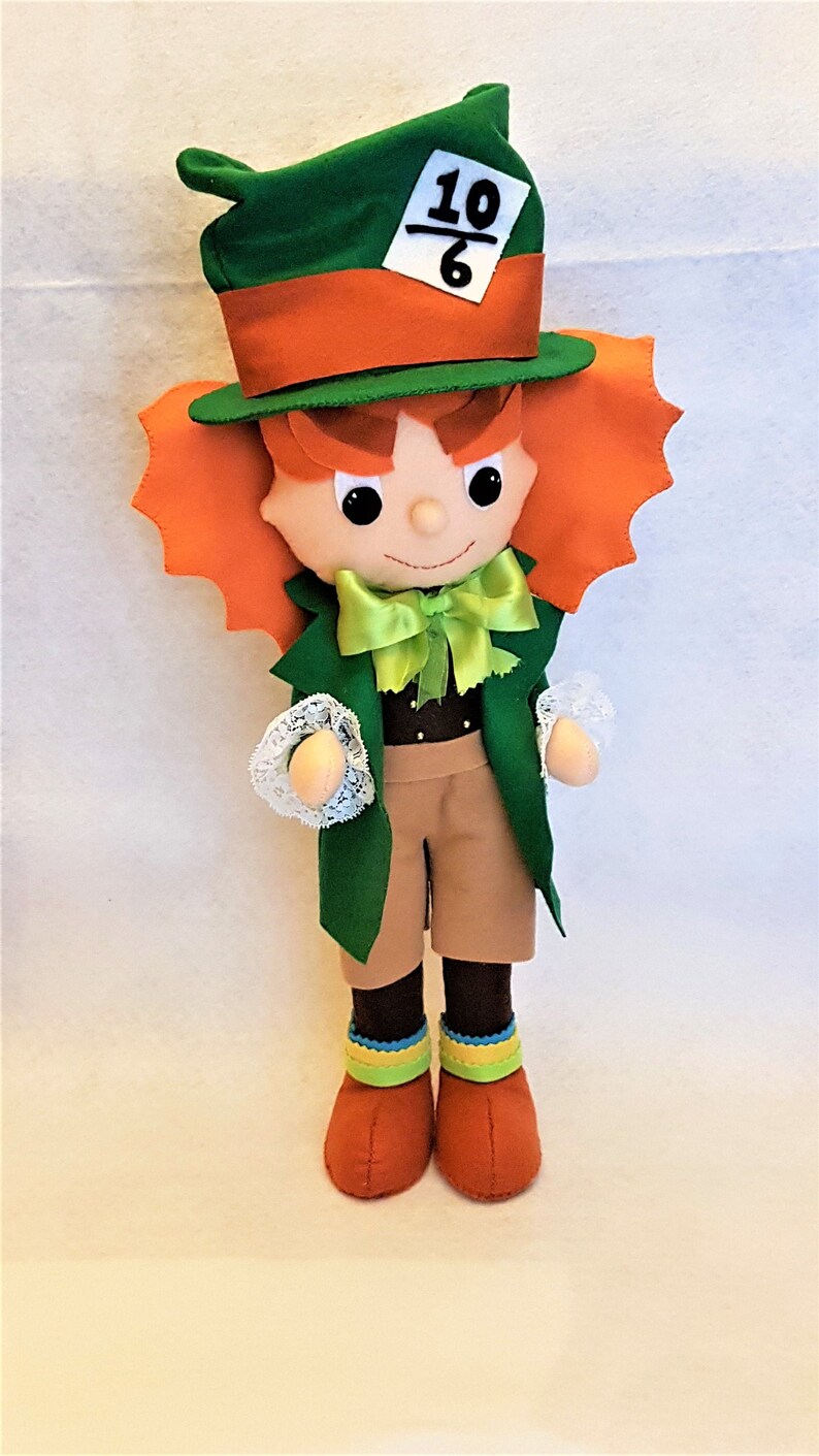 Cappellaio Matto Alice nel paese delle meraviglie bambola in Etsy Cappellaio Matto Alice nel paese delle meraviglie bambola in Etsy