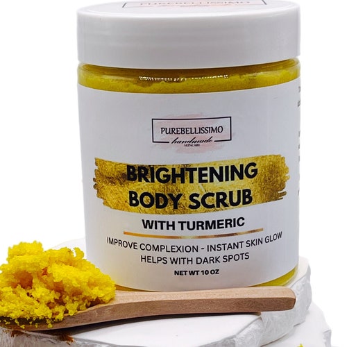 TURMERIC SUGAR SCRUB Brightening Bikini Underarm Scrub - Etsy TURMERIC SUGAR SCRUB Brightening Bikini Underarm Scrub - Etsy