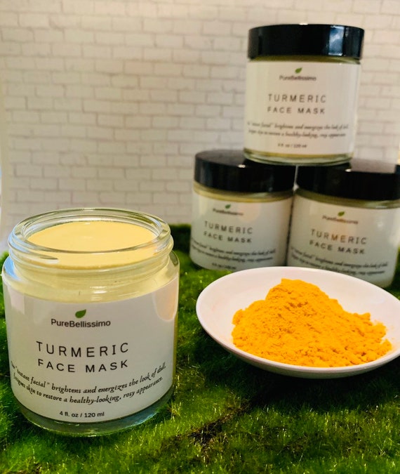 Turmeric brightening face mask