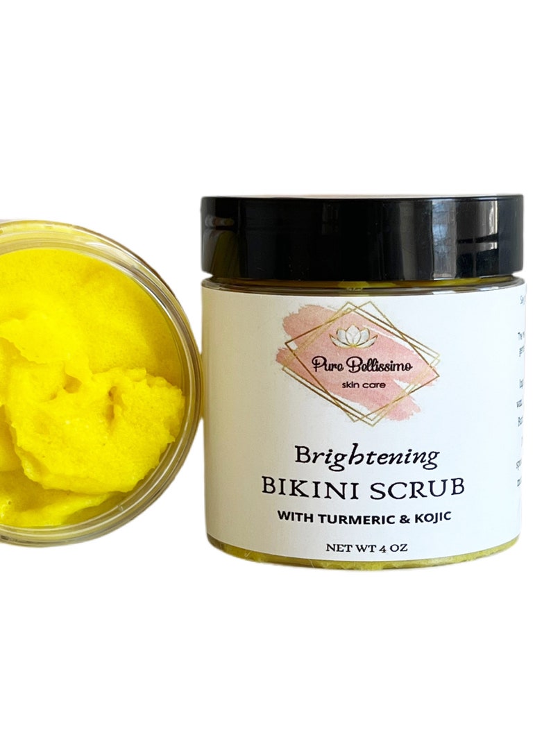 Brightening Bikini Scrub for Ingrown Hair Bikini Scrub Etsy Ireland
