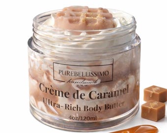 Whipped Shea Body Butter | Deep Moisturizing Body Cream | Dry Skin Relief | Handmade Natural Skincare | Non Greasy Glow