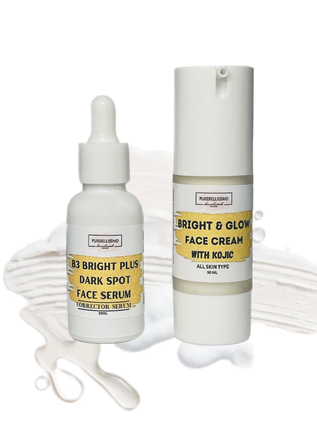 Dark Spot Brightening Serum and Cream Set, Skin Brightening Kit