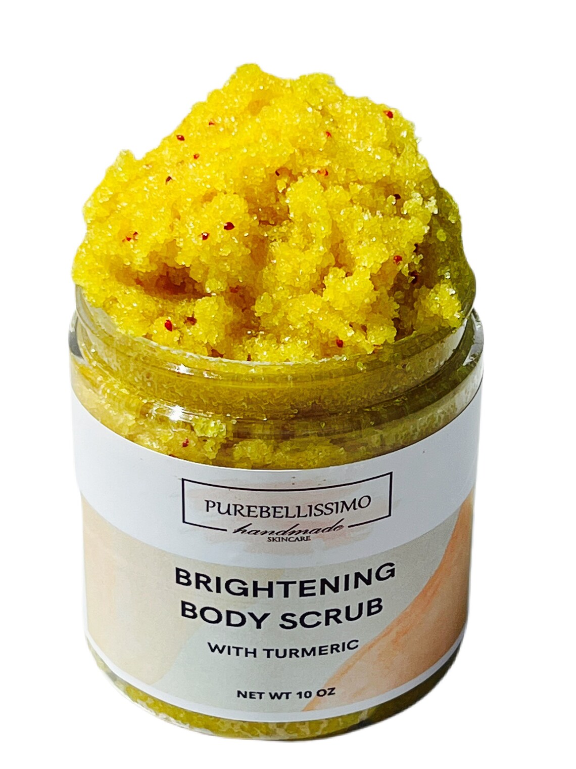 TURMERIC BODY SCRUB Brightening Scrub Sugar Scrub Etsy